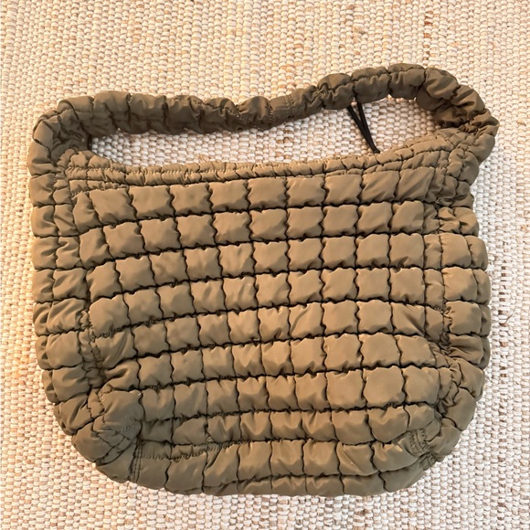 Free People Olive Quilted Bag - Picture 2 of 2